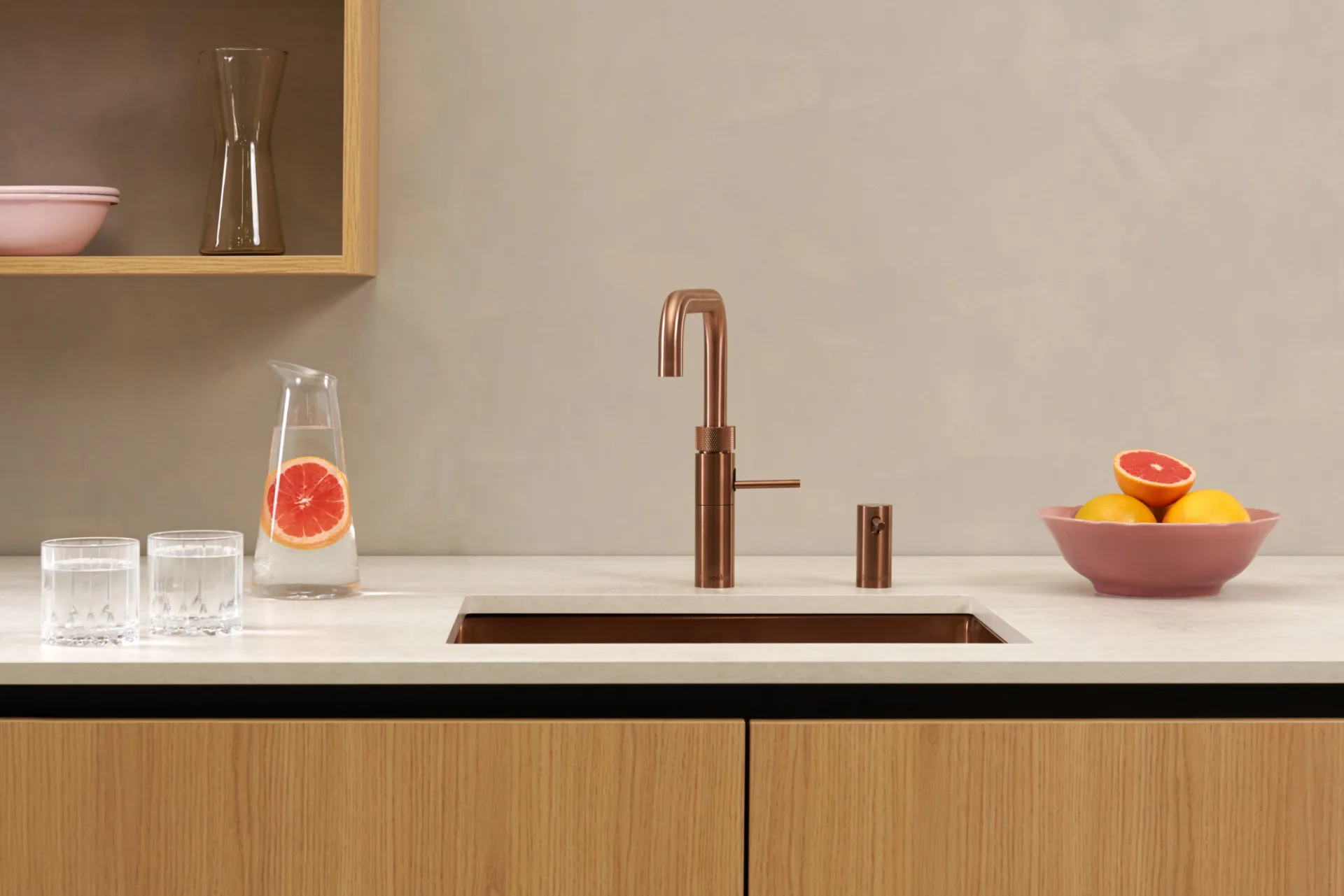 Quooker rosé koper