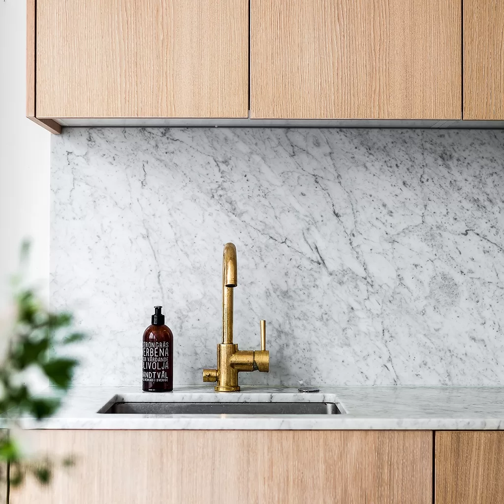 Bianco Carrara vierkant