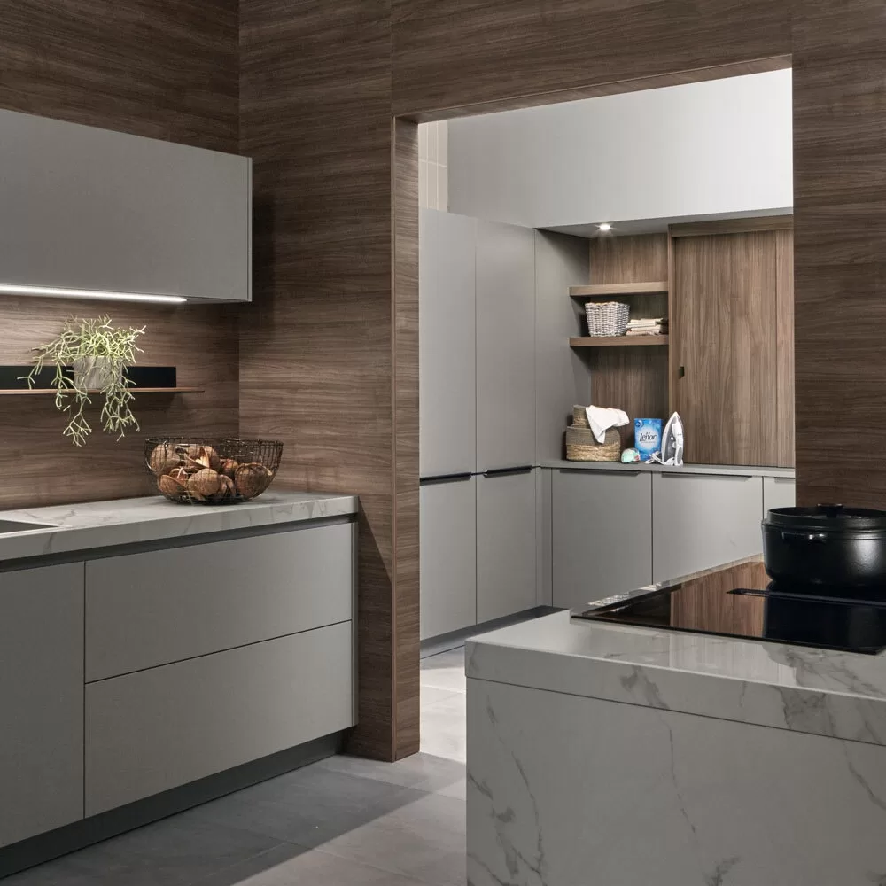 Pronorm SilverLine Greige keuken, ASWA Keukens
